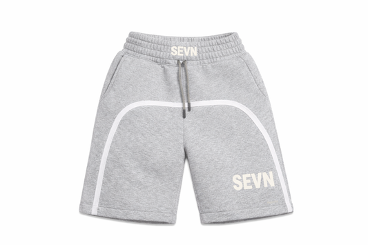 SEVN DOUBLE WAISTED SHORTS(grey)