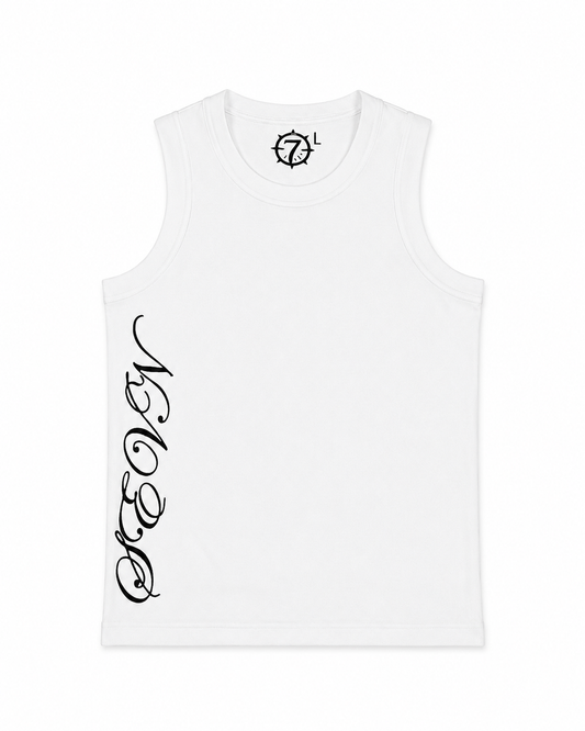 SEVN TANK TOP(white)